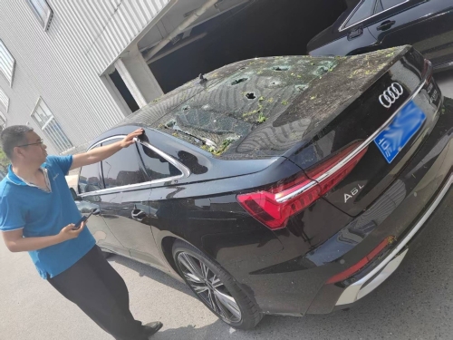 中國大地保險快速應對北京冰雹突襲，高效理賠護航客戶(hù)安全